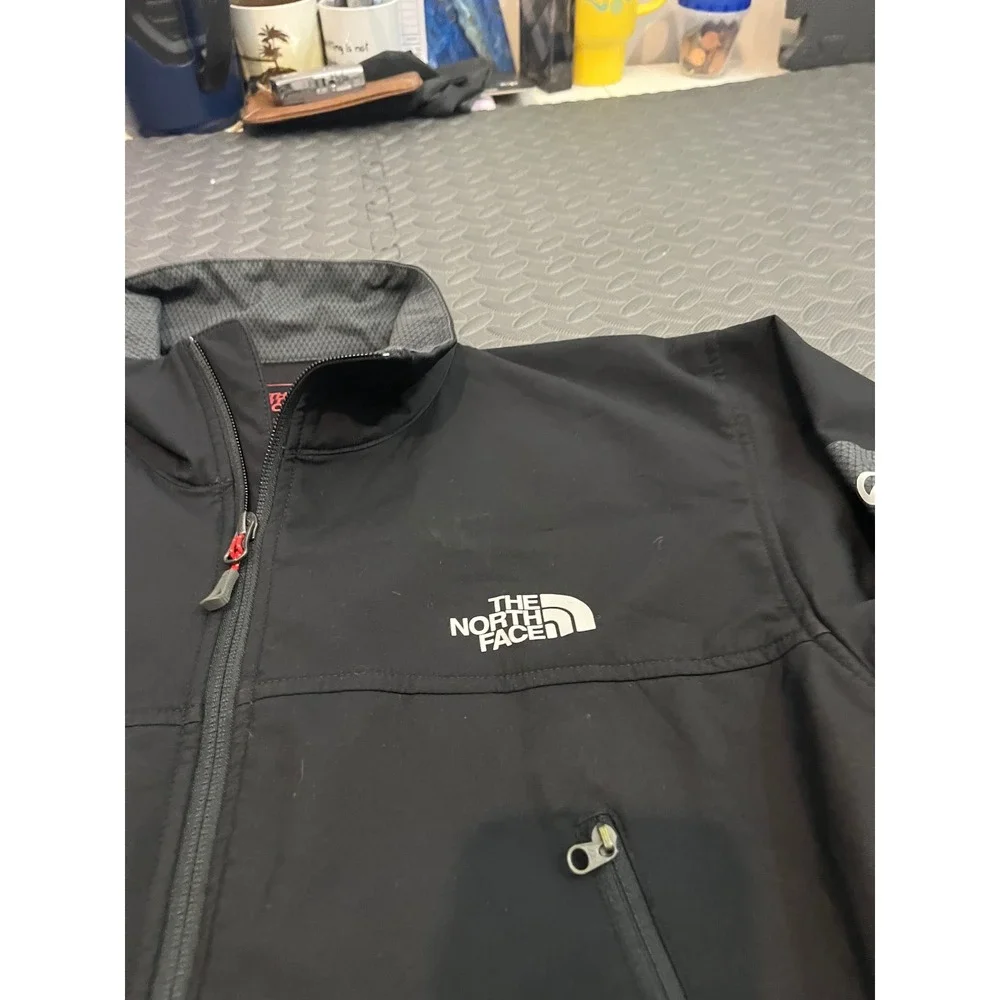 The North Face Summit Series‎ Jacket Mens Large Black Windstopper Softshell Zip